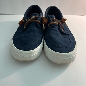 Sperry Women’s Navy Boat Shoe Size 10